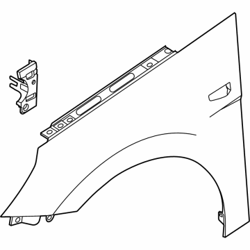 Hyundai 66310-AA000 Panel Assembly-Fender, LH