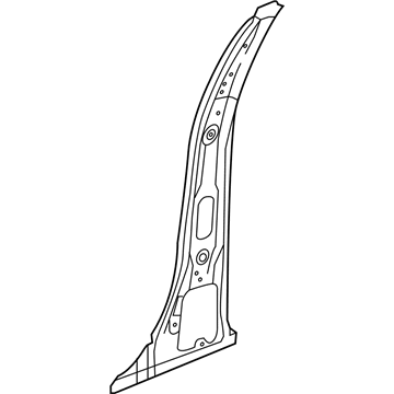 GM 84122897 Inner Center Pillar