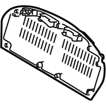 Hyundai 94365-2E500 Case-Cluster, Lower