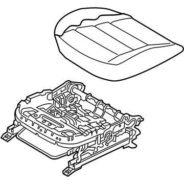 Kia 88100A7600K3A Cushion Assembly-Front Seat