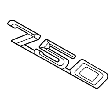 BMW 51-14-8-136-272 Trunk Lid Emblem