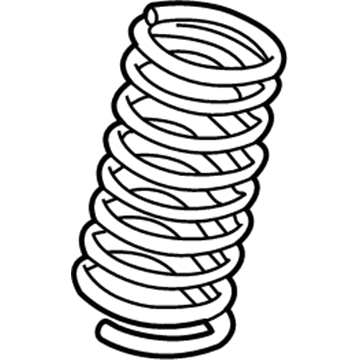Lexus 48231-3A071 Spring, Coil, Rear