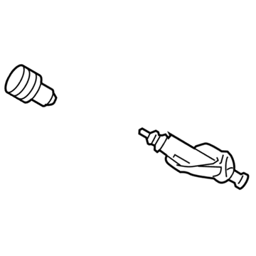 Mopar 5064394AH Antenna-Cable & Base Assembly