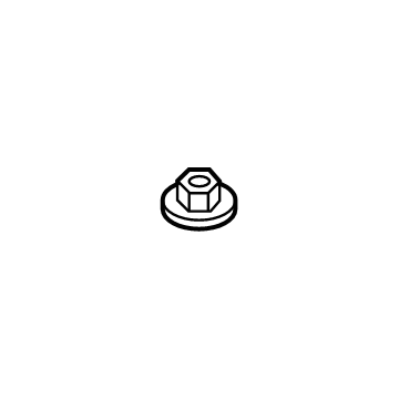 BMW 07-14-7-311-066 Hex Nut With Plate