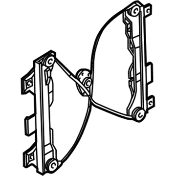 Ford 6S4Z-5423201-AA Manual Regulator