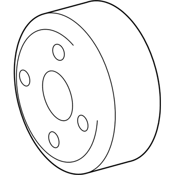Lexus 16173-28020 PULLEY, Water Pump
