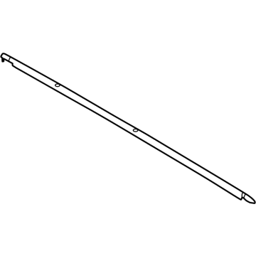 Ford M2DZ-7821596-A RUN - DOOR GLASS