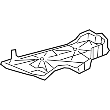Lexus 58398-06160 Cover, Floor Under