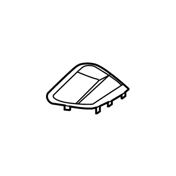 BMW 51-45-6-823-252 TRIM PIECE FOR HEAD-UP DISPL