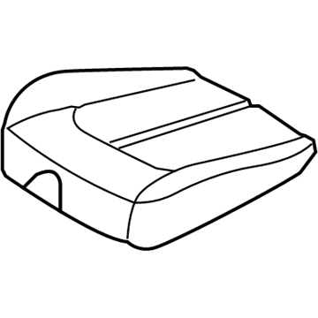 Kia 88100D5071A3A Cushion Assembly-Front Seat