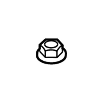 Mopar 6506443AA Nut-HEXAGON FLANGE Lock