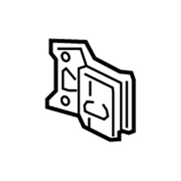 Acura 60919-TR0-A00ZZ Flange, Left Front Bumper Beam Extension