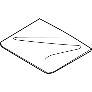 BMW 54-13-7-176-307 Glass Cover, Front