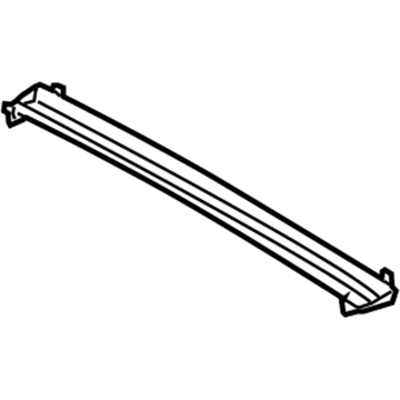 BMW 54-13-7-127-567 Drip Moulding, Front