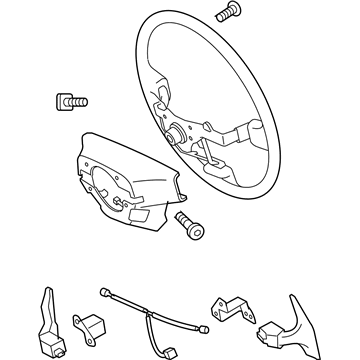Lexus 45100-53351-C0 Steering Wheel Assembly