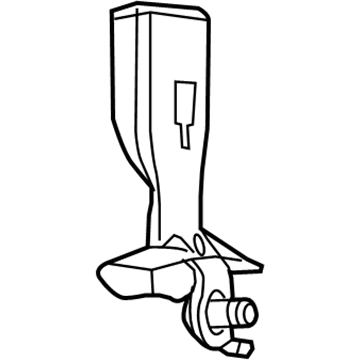 Mopar 1DF301D1AH Front Seat Belt-Buckle End Right