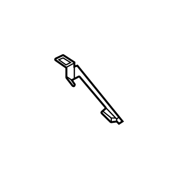 Infiniti 84938-6SA0A BRACKET-LUGGAGE TRIM, REAR RH