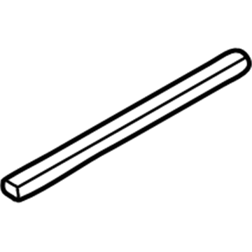 GM 15792637 Weatherstrip Asm-Rear Door