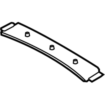 Nissan 93154-CD001 Cover-Strut Bar Lower, Center