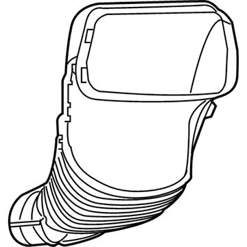 Mopar 57009256AA DUCT-AMBIENT AIR