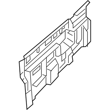Mopar 68492287AA SILENCER-Panel Inner
