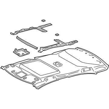 Toyota 63310-02L50-A0 Headliner