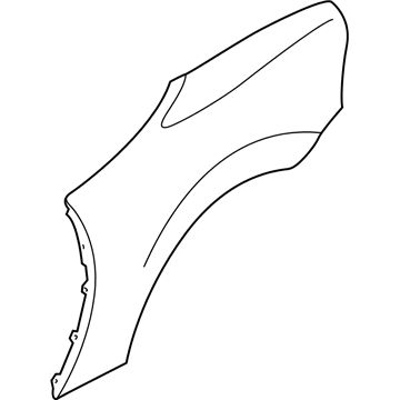 BMW 41-35-0-307-410 Side Panel, Rear, Right, Wide