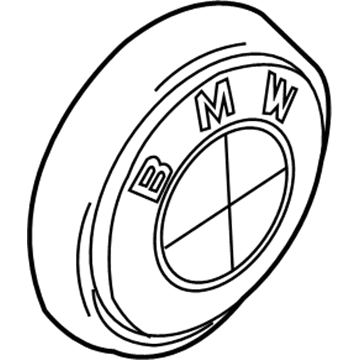 BMW 51-14-3-401-005 Rear Hatch Emblem