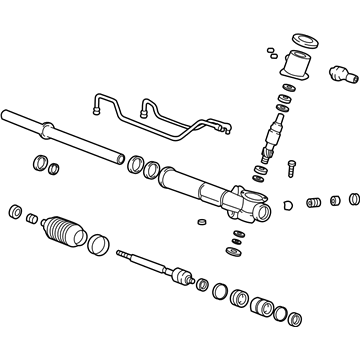 Hyundai 57700-38200 Gear & Linkage Assembly-Power Steering