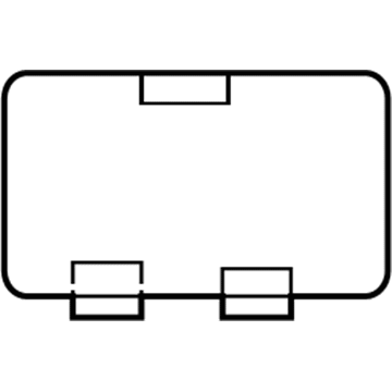 Mopar 4865822AB Panel-Fog Lamp