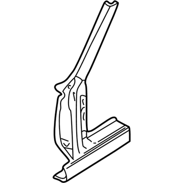 BMW 41-00-8-252-553 Column A Exterior, Left