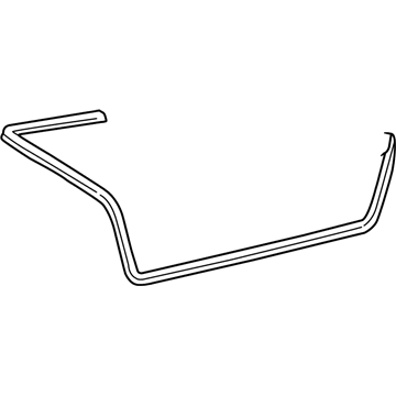 Lexus 64461-30271 Weatherstrip, Luggage Compartment Door