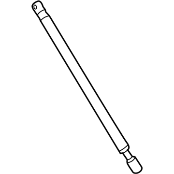 BMW 51-24-2-990-136 Gas Pressurized Spring, Trunk Lid
