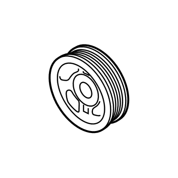 Nissan 12303-5RB0A PULLEY-CRANKSHF