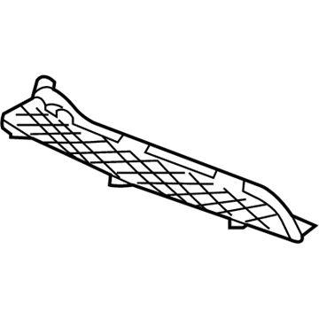 BMW 51-11-7-116-397 Grid Upper Part Left