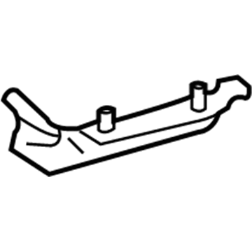 BMW 51-11-7-116-667 Mount, Lateral, Bumper, Front Left