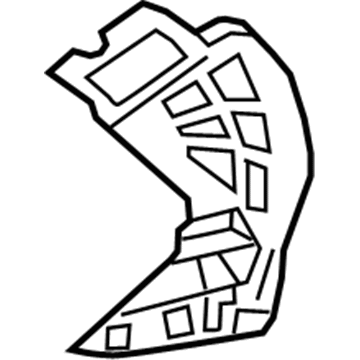 BMW 51-11-7-385-347 Guide, Top Left