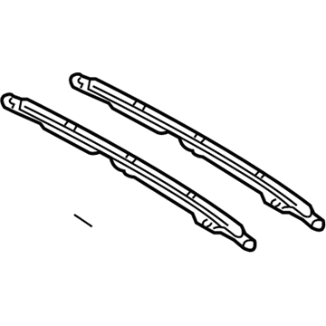 Lexus 63144-0E030 Reinforcement, Roof Panel, NO.4