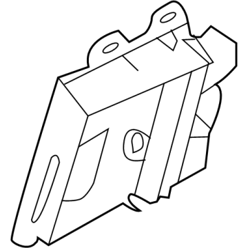 Nissan 23703-6FL0A Blank Engine Control Module