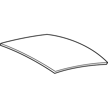 Lexus 63201-33141 Roof Window Glass Sub-Assy, No.2