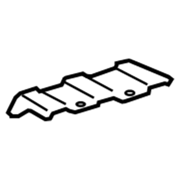 Lexus 63243-33100 Bracket, Sliding Roof Housing Center Mounting, RH