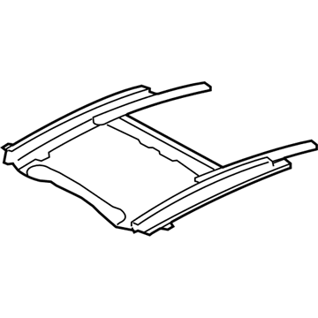 Lexus 63202-33080 Rail Sub-Assy, Slide Roof