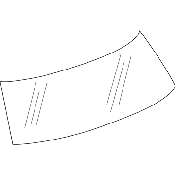 GM 84252230 Lift Gate Glass