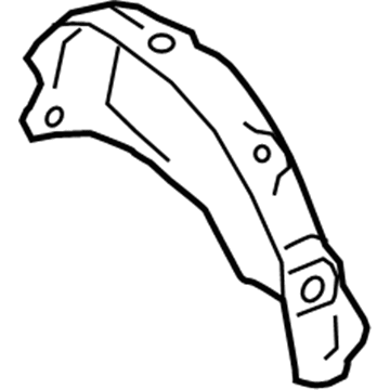 GM 12667447 Converter Heat Shield