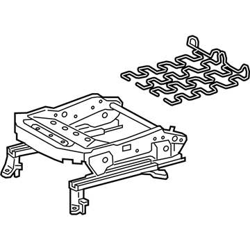 Toyota 71620-52080 Cushion Frame