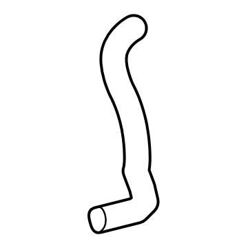 Toyota 16571-37280 HOSE, RADIATOR, NO.1