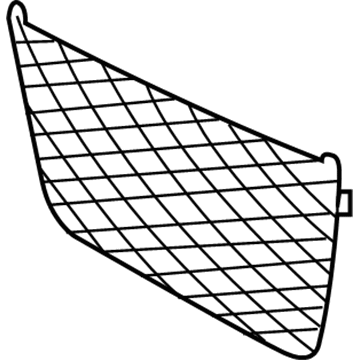 BMW 51-47-7-116-156 Storage Net, Footwell, Front