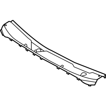 Ford M2DZ-21022A68-A GRILLE - COWL TOP