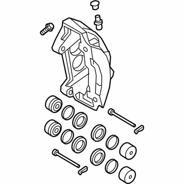 Hyundai 58180-D2A80 CALIPER Kit-Brake, LH