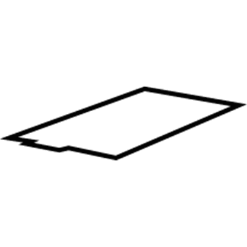 GM 25864944 Console Base Mat